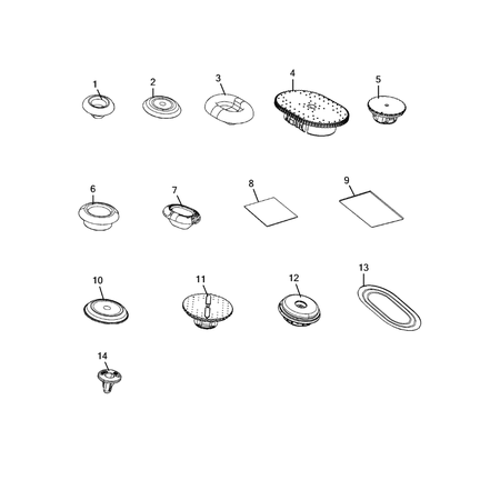 Jeep Grand Cherokee 2021-Present Plugs Adhesive Tape