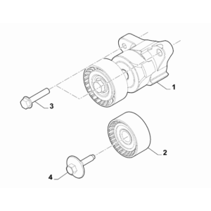 Jeep Renegade 2015-Present Miscellaneous Controls (Belts And Pulleys) Fixed Tightener