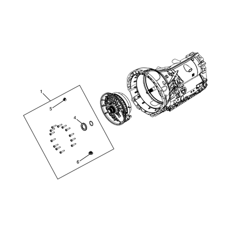 Jeep Grand Cherokee 2011-2020 Oil Pump Seal Gasket