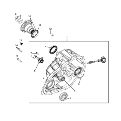 Jeep Grand Cherokee 2021-Present Case And Related Parts Flange