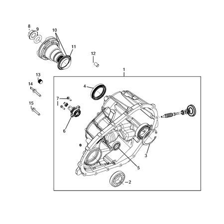 Jeep Grand Cherokee 2021-Present Case And Related Parts Clamping Kit