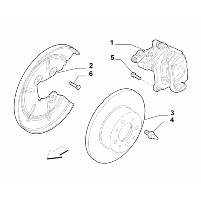 Jeep Renegade 2015-Present Rear Brakes Protection