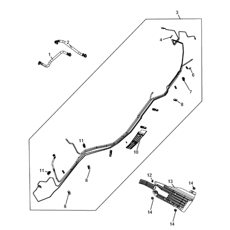 Jeep Grand Cherokee 2011-2020 Fuel Lines Clip