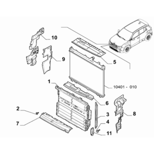 Jeep Compass 2017-Present Pulleys And Related Parts Protection