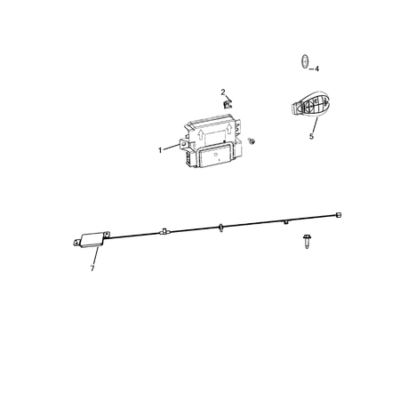 Jeep Grand Cherokee 2011-2020 Starters Branch Control Unit