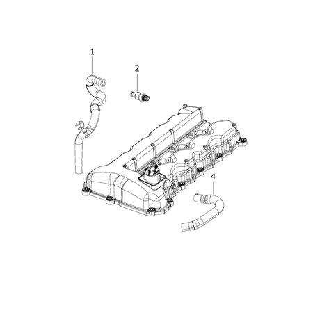 Jeep Renegade 2015-Present Lubrication System Valve