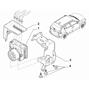 Jeep Wrangler 2018-Present Hydraulic Pipe