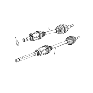 Jeep Wrangler 2018-Present Front Axle: Housing, Differential And Vent Case