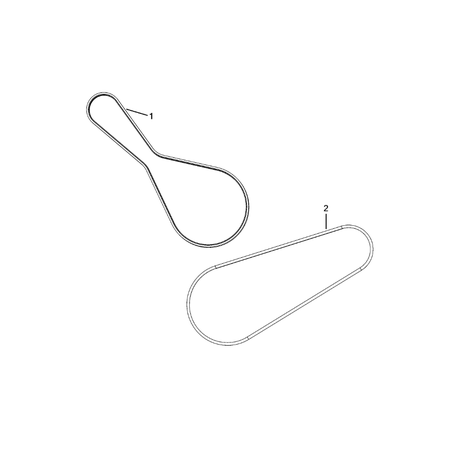 Jeep Wrangler 2018-Present Drive Belts Belt