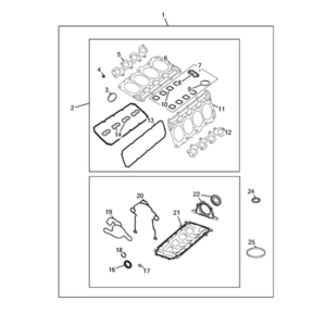 Jeep Renegade 2015-Present Power Plant Suspensions Screw