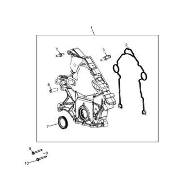 Jeep Grand Cherokee 2011-2020 Timing Belt/Chain And Cover And Balance Shaft Bush