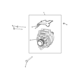 Jeep Cherokee 2014-2018 Generators / Alternators Alternator