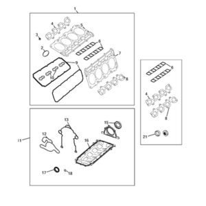 Jeep Grand Cherokee 2011-2020 Engine Identification, Service Engines & Engine Service Kits Cover