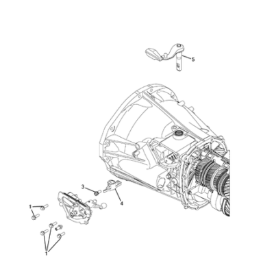 Jeep Wrangler 2018-Present Case And Related Parts Screw