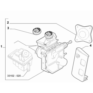 Jeep Renegade 2015-Present Hydraulic Brake System Seal Gasket