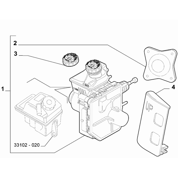 Jeep Renegade 2015-Present Hydraulic Brake System Protection