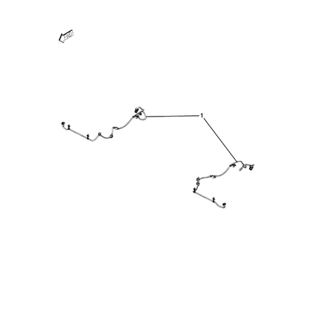 Jeep Cherokee 2014-2018 Wiring-Body And Accessories Cable Harness