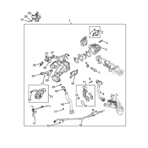 Jeep Wrangler 2018-Present Engine Oiling, Oil Pan And Indicator (Dipstick) Seal Gasket