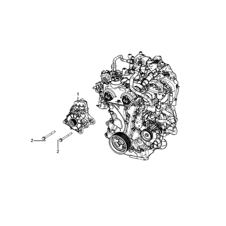 Jeep Wrangler 2018-Present Generators/Alternators High Voltage Alternator