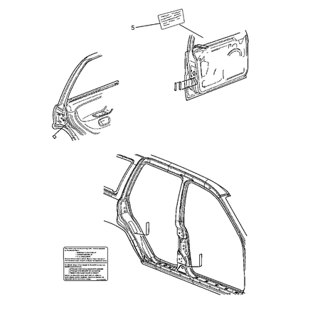 Jeep Cherokee 2014-2018 Doors Plate