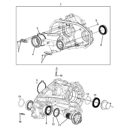 Jeep Grand Cherokee 2021-Present Case And Related Parts Pin