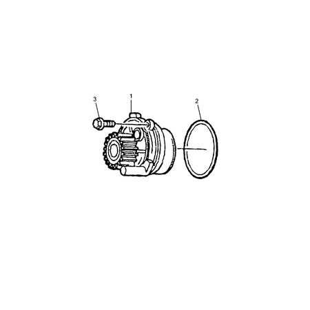 Jeep Cherokee 2014-2018 Water Pump And Related Parts Screw