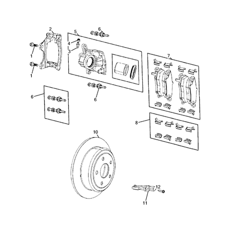 Jeep Wrangler 2018-Present Rear Brakes Screw