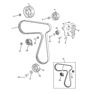 Jeep Cherokee 2014-2018 Cylinder Block Seal