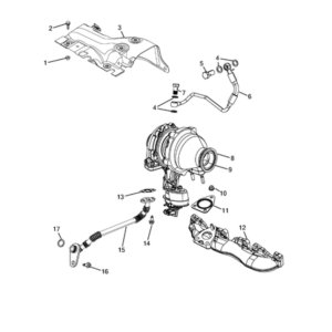 Jeep Grand Cherokee 2021-Present Crankcase Ventilation Hose