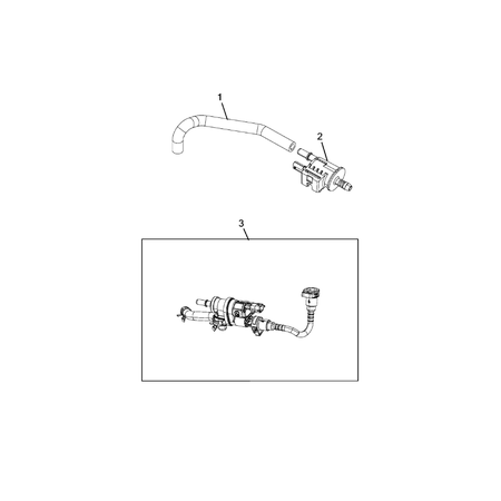 Jeep Compass 2017-Present Emission Harness Electro-Valve