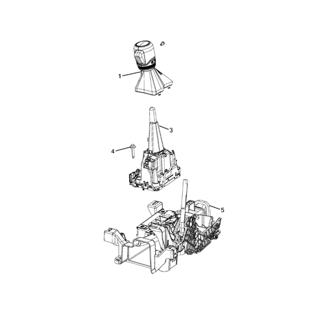 Jeep Wrangler 2018-Present Gearshift Controls And Related Parts Vessel