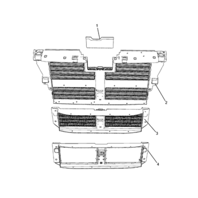 Jeep Grand Cherokee 2021-Present Grilles Radiator Grill