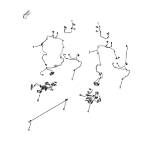 Jeep Renegade 2015-Present Additional Cables Assemblage Cable Harness