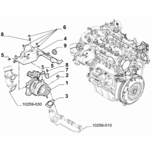 Jeep Avenger 2023-Present Crankshaft And Flywheel Half Ring