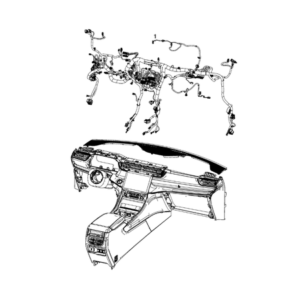 Jeep Wrangler 2018-Present Battery, Battery Tray And Cables Bracket