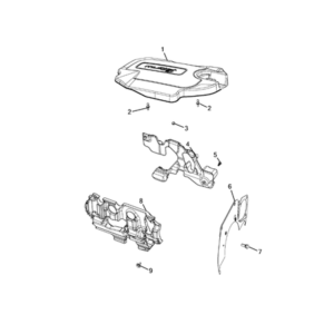 Jeep Renegade 2015-Present Crankcase And Cylinder Head Cover