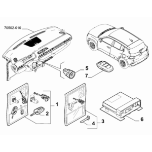 Jeep Compass 2017-Present Park Assist Sensor