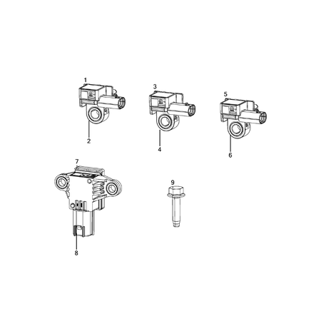 Jeep Grand Cherokee 2021-Present Sensors Sending Unit