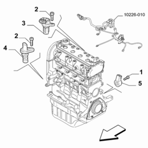 Jeep Renegade 2015-Present Exhaust Piping Silencer Catalized