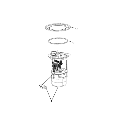 Jeep Compass 2017-Present Fuel Pump And Sending Unit Seal Gasket