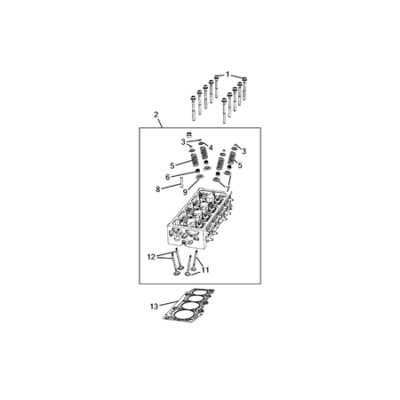 Jeep Compass 2017-Present Cylinder Head Valve Guide +0.25