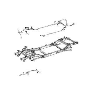 Jeep Wrangler 2018-Present Battery, Battery Tray And Cables Bracket