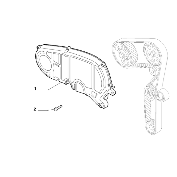 Jeep Renegade 2015-Present Camshaft Drive Cover