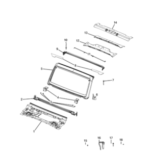 Jeep Wrangler 2018-Present Frames Frame