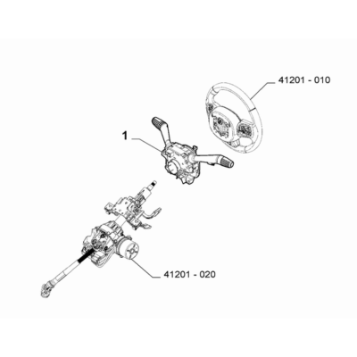 Jeep Renegade 2015-Present Signalling Devices Switch Unit