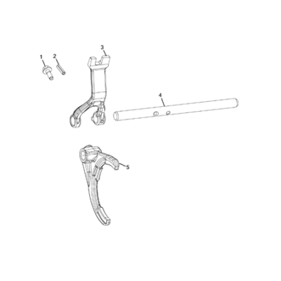 Jeep Wrangler 2018-Present Fork And Rails Screw