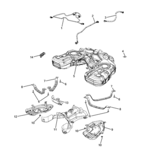 Jeep Grand Cherokee 2021-Present Fuel Tank Cable Harness