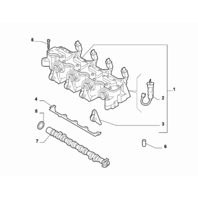 Jeep Renegade 2015-Present Distribution Camshaft