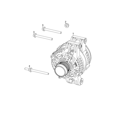 Jeep Grand Cherokee 2021-Present Generators/Alternators Screw