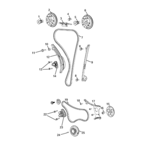 Jeep Compass 2017-Present Crankshaft, Piston, Drive Plate, Flywheel, And Damper Big End Shells